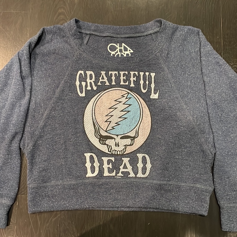 Chaser Grateful Dead cropped sweatshirt - Picture 2 of 4